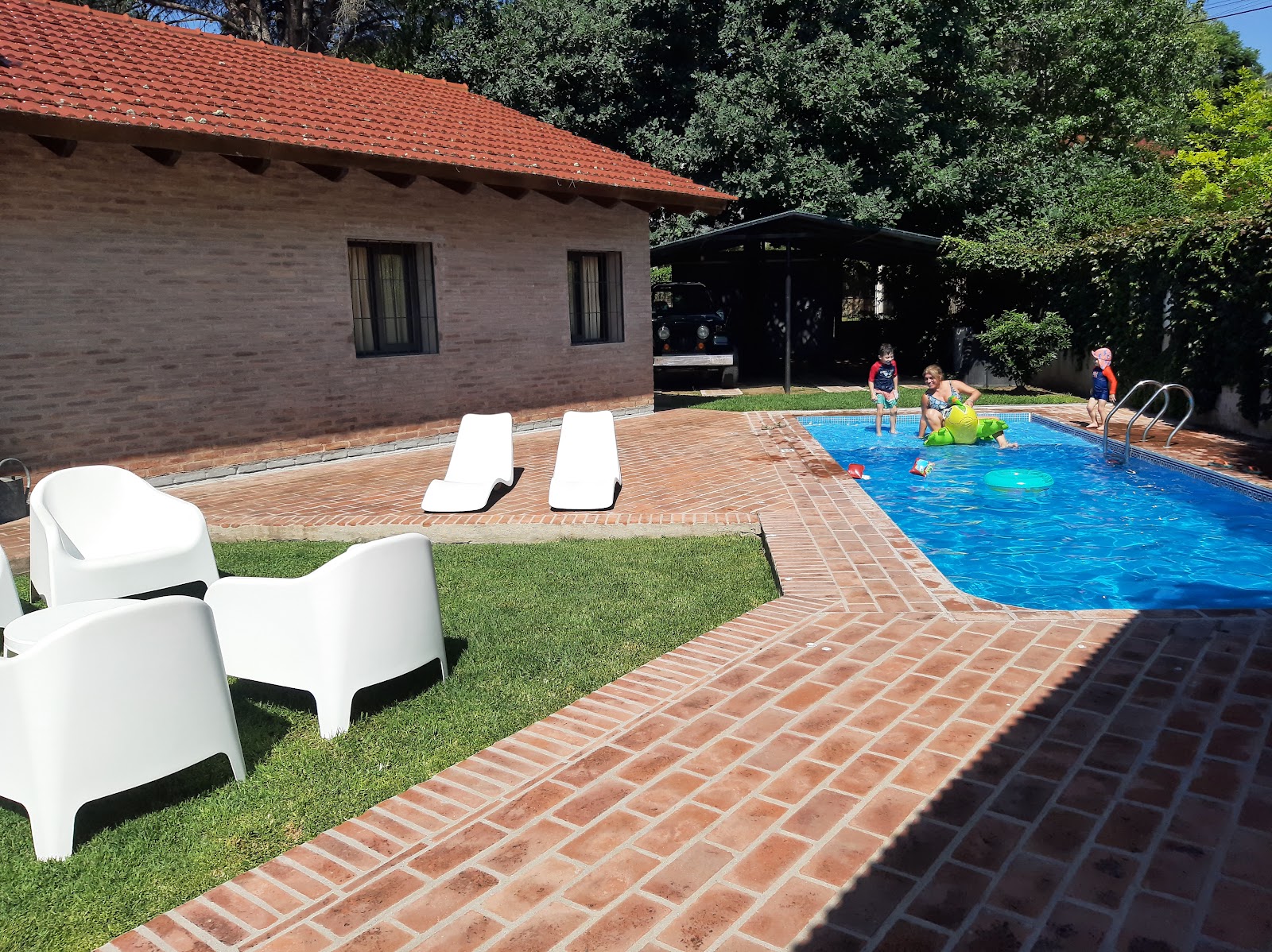 Ambiente del complejo Cabañas 57